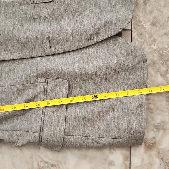 HUGO BOSS HEATHER GRAY LIGHTWEIGHT MENS BLAZER EUC SIZE 40R - Picture 14 of 16